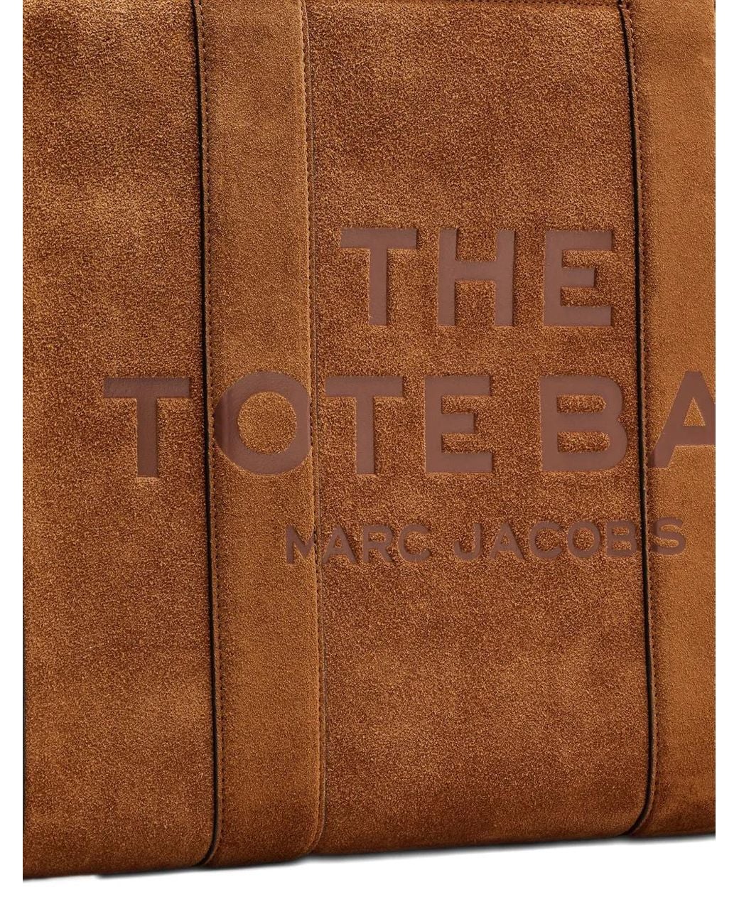 Marc Jacobs Brown The Suede Large Tote Bag