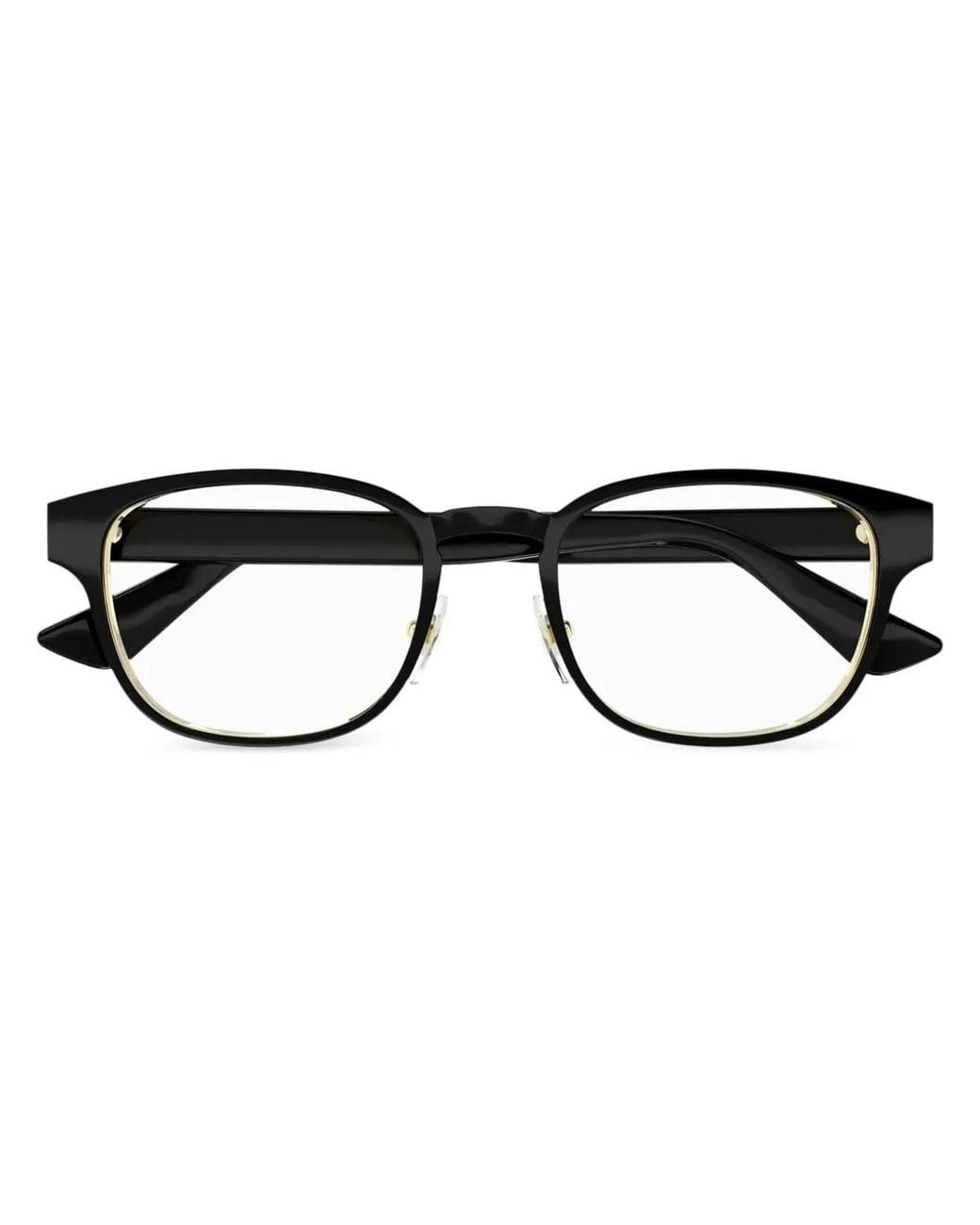 Gucci Brille Mit Logo-Gravur in Black für Herren