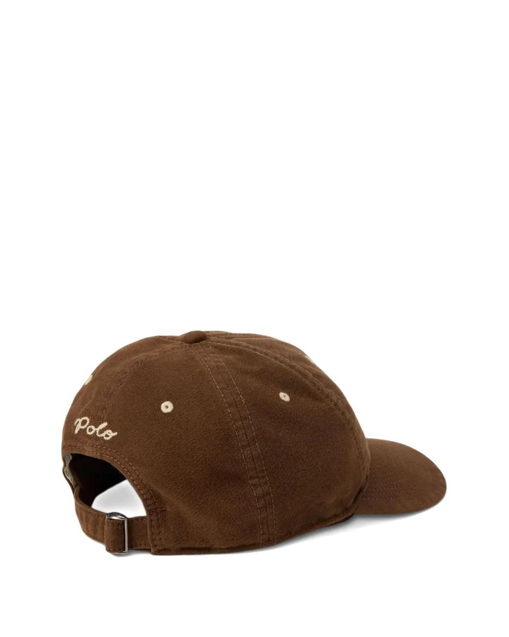Polo Ralph Lauren P-Embroidered Baseball Cap in Brown for Men | Lyst