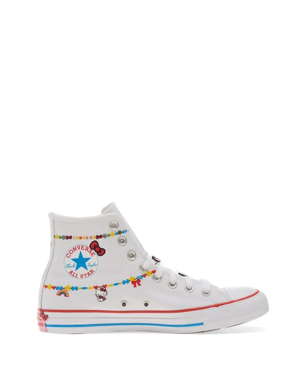 Converse White X Hello Kitty And Friends Chuck 70 High-Top Sneakers
