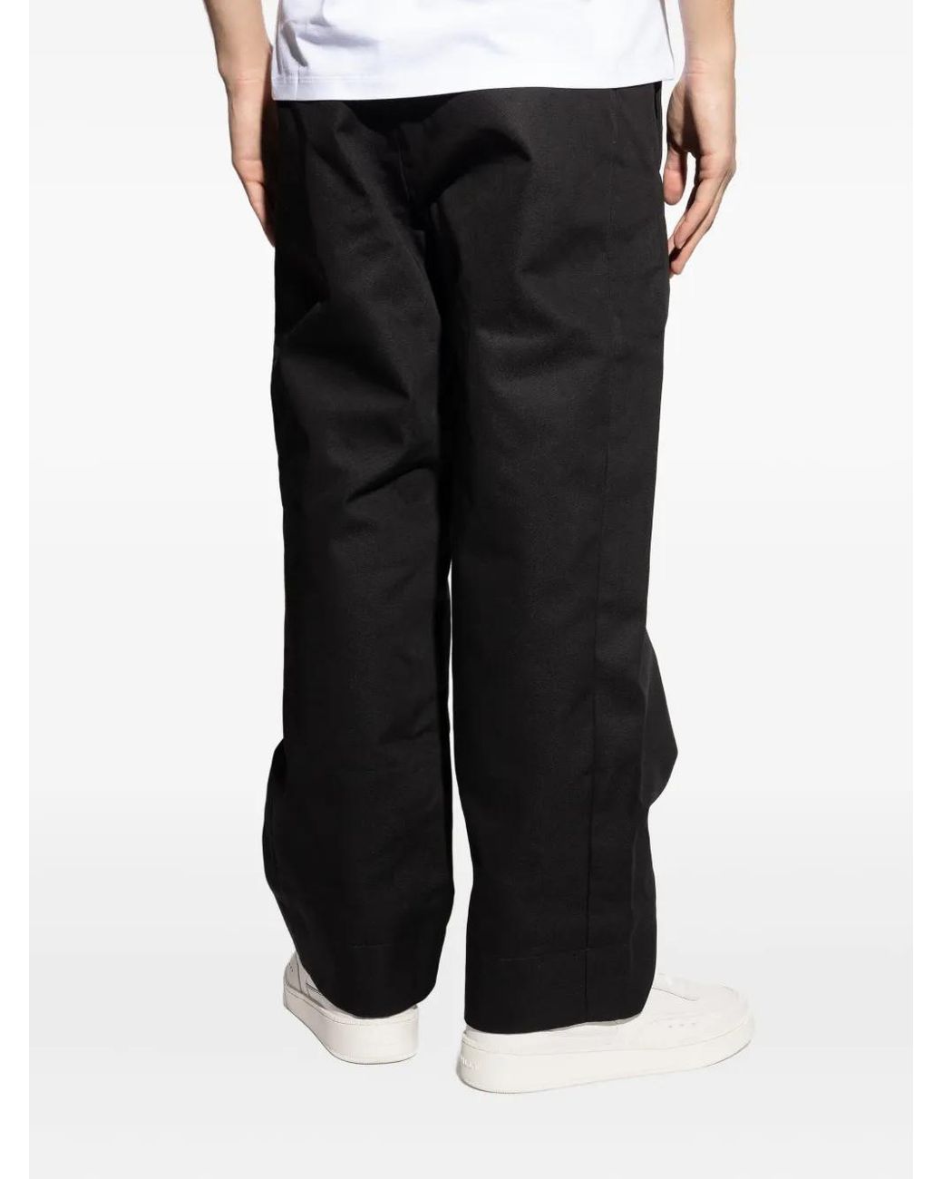 Jacquemus Straight Broek in het Black voor heren
