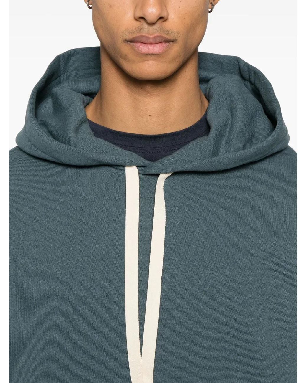 Hoodie À Patch Logo Jil Sander pour homme en coloris Blue