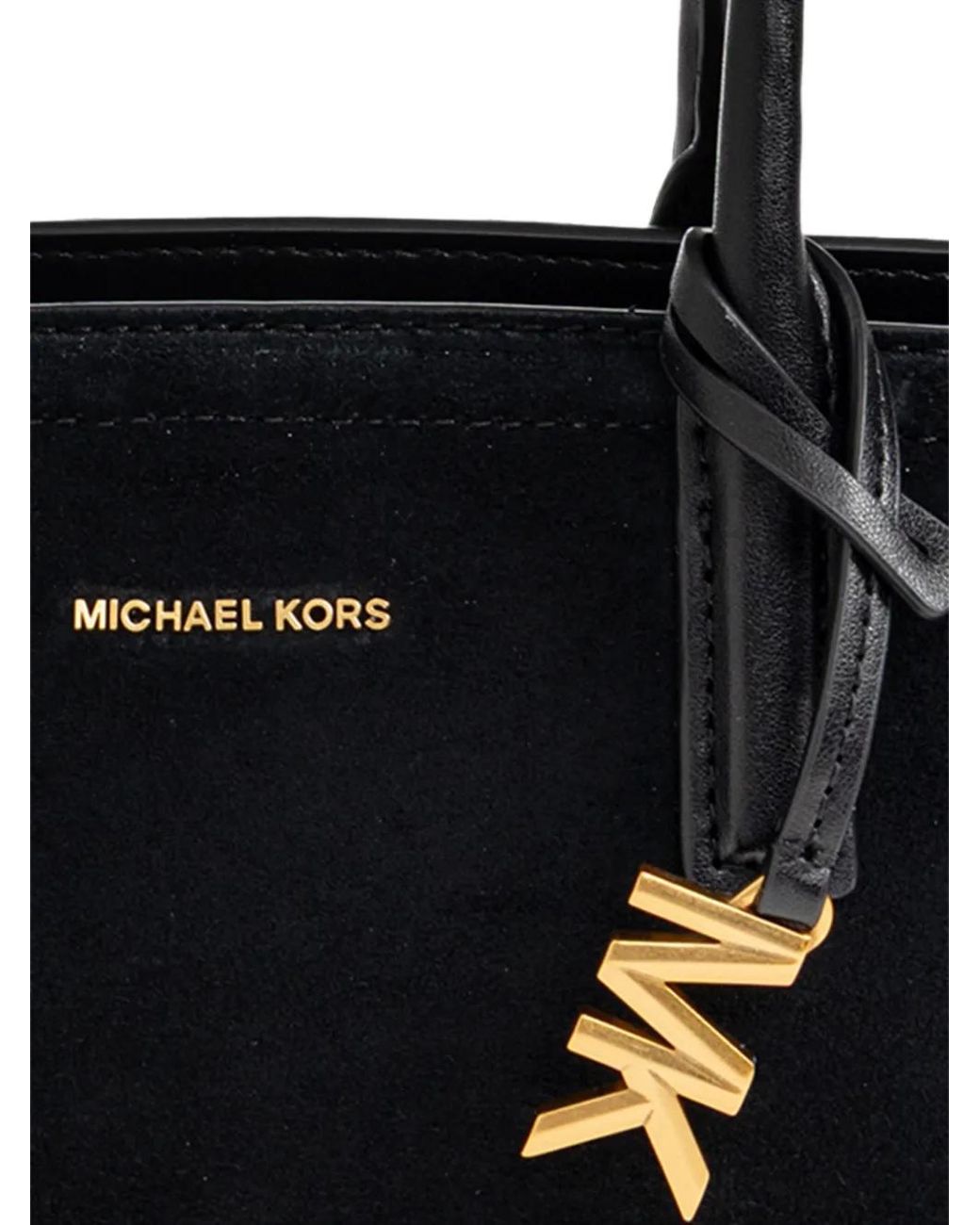 MICHAEL Michael Kors Black Sac Porté Épaule En Daim Laila