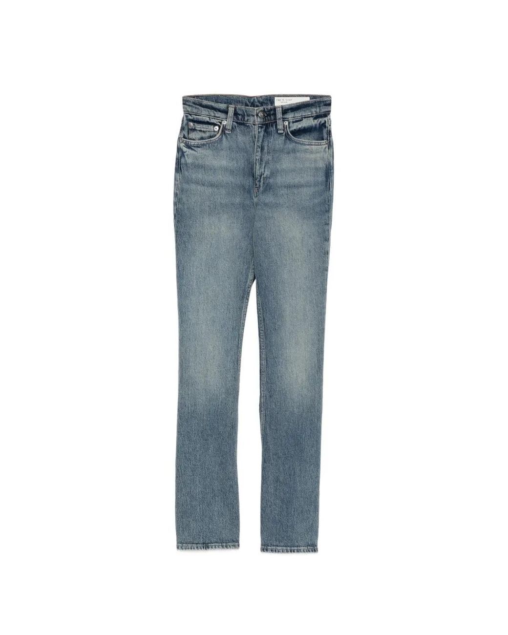 Rag & Bone The Peyton Bootcut Jeans in het Blue