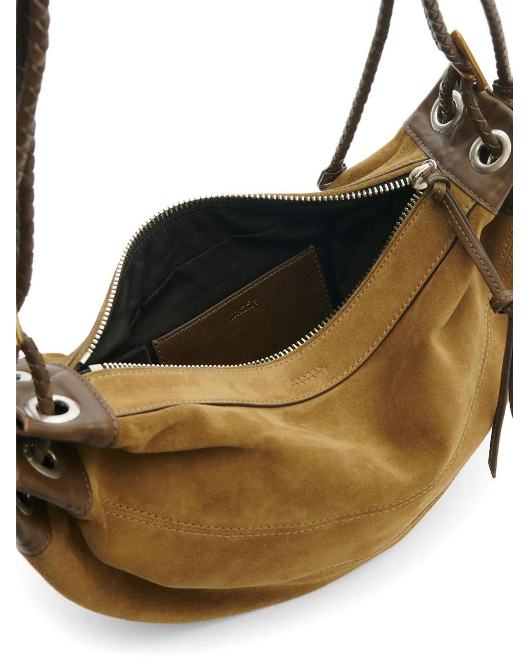 Isabel Marant Metallic Maia Medium Leather Shoulder Bag