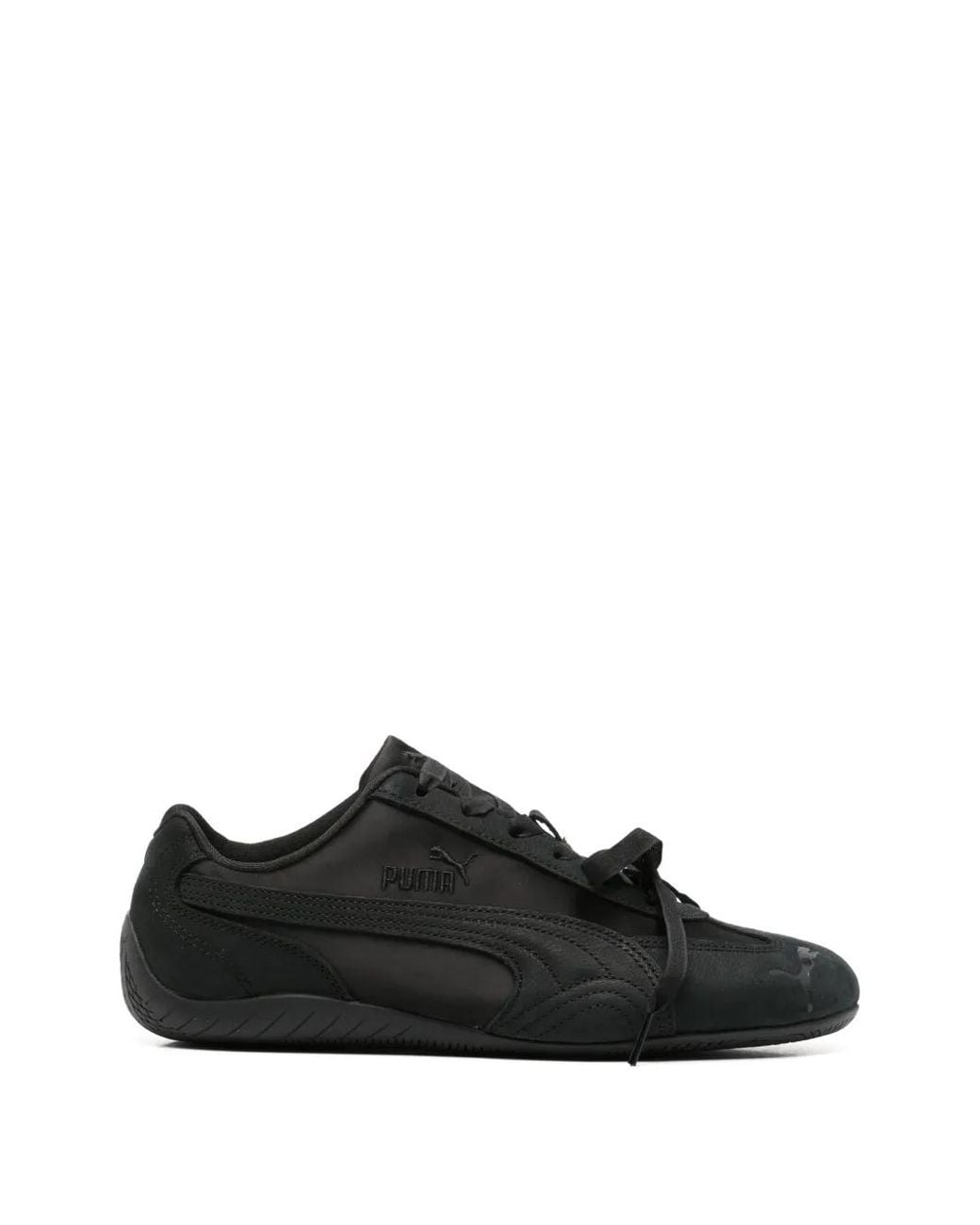 PUMA Black Speedcat Bow Sneakers