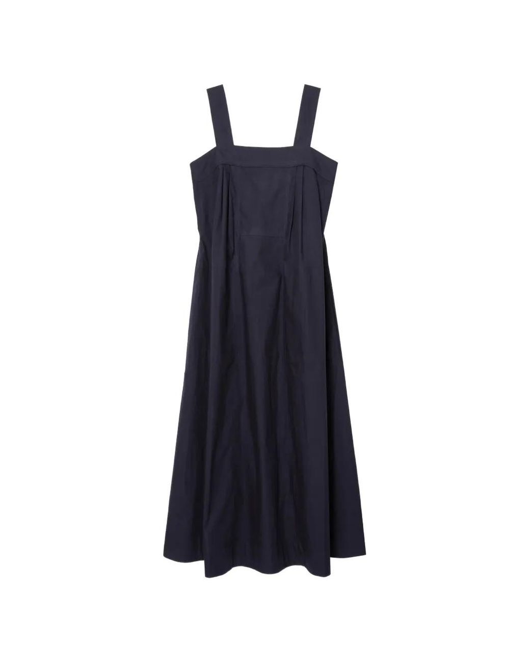 3.1 Phillip Lim Blue Square Neck Midi Dress