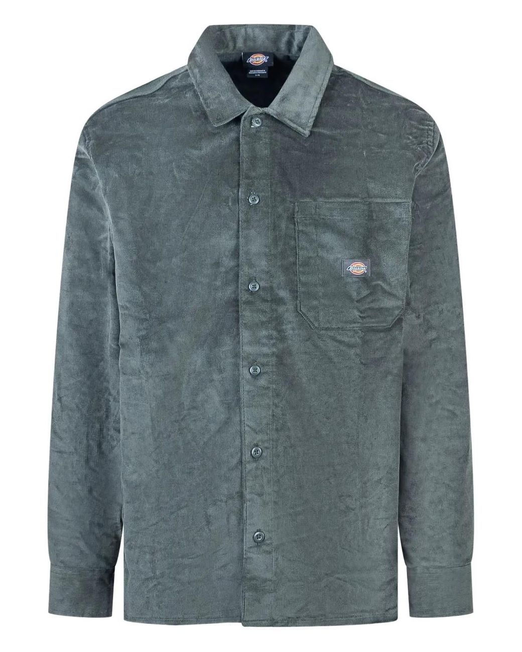 Camicia A Coste di Dickies in Blue da Uomo