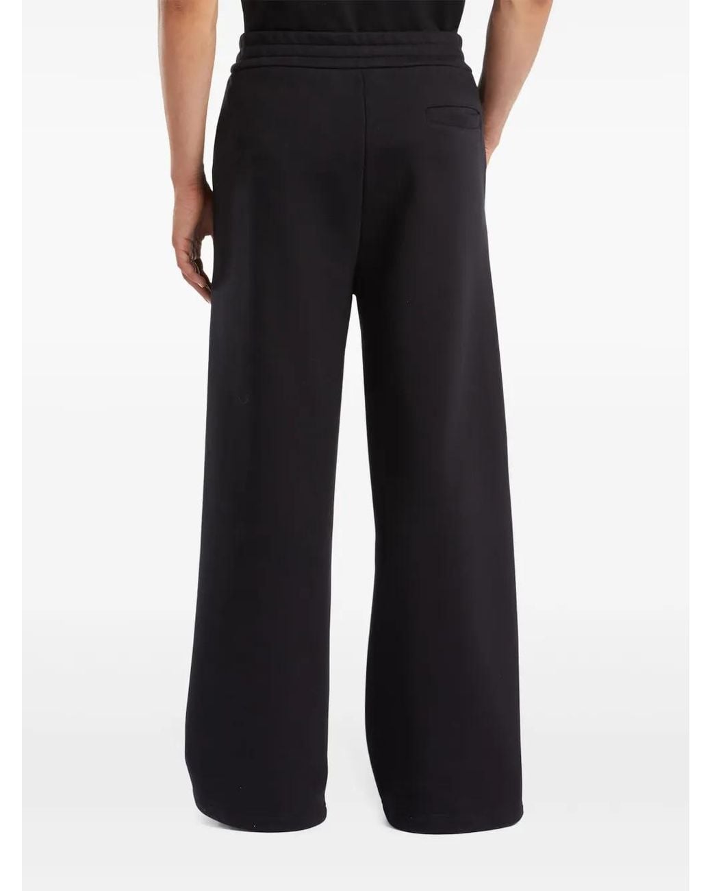 Giuseppe Zanotti Black Lr-64 Cotton Trousers for men