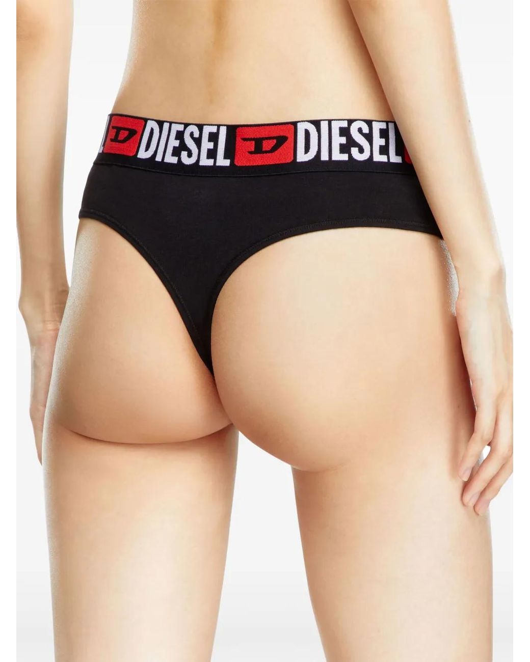 DIESEL Red Ufst-Stars Thongs (Pack Of Three)