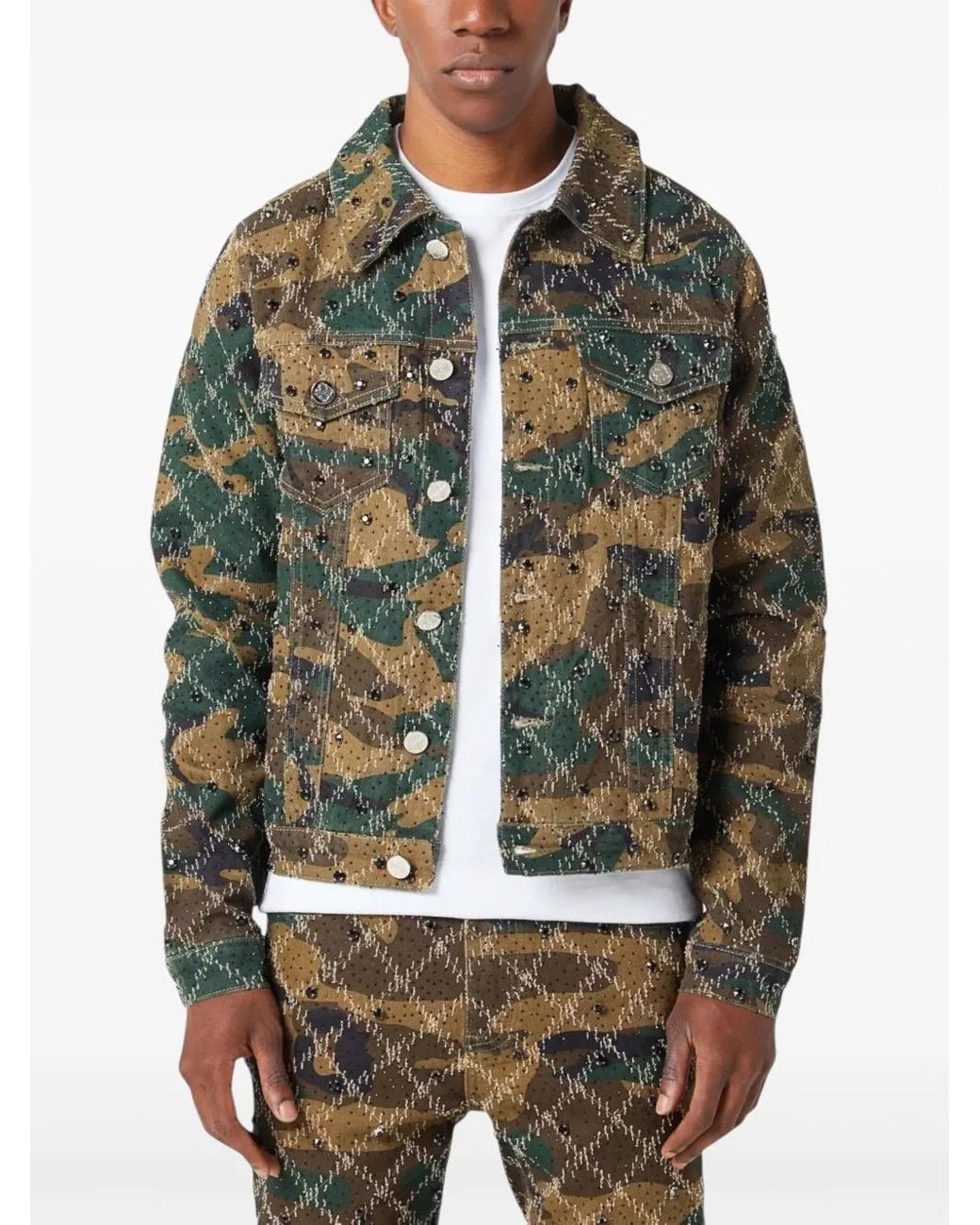ジャケット・アウター GUAPI CAMO STARS JACKET S Camo Stars Denim – GUAPI CLOTHING FZ-LLC