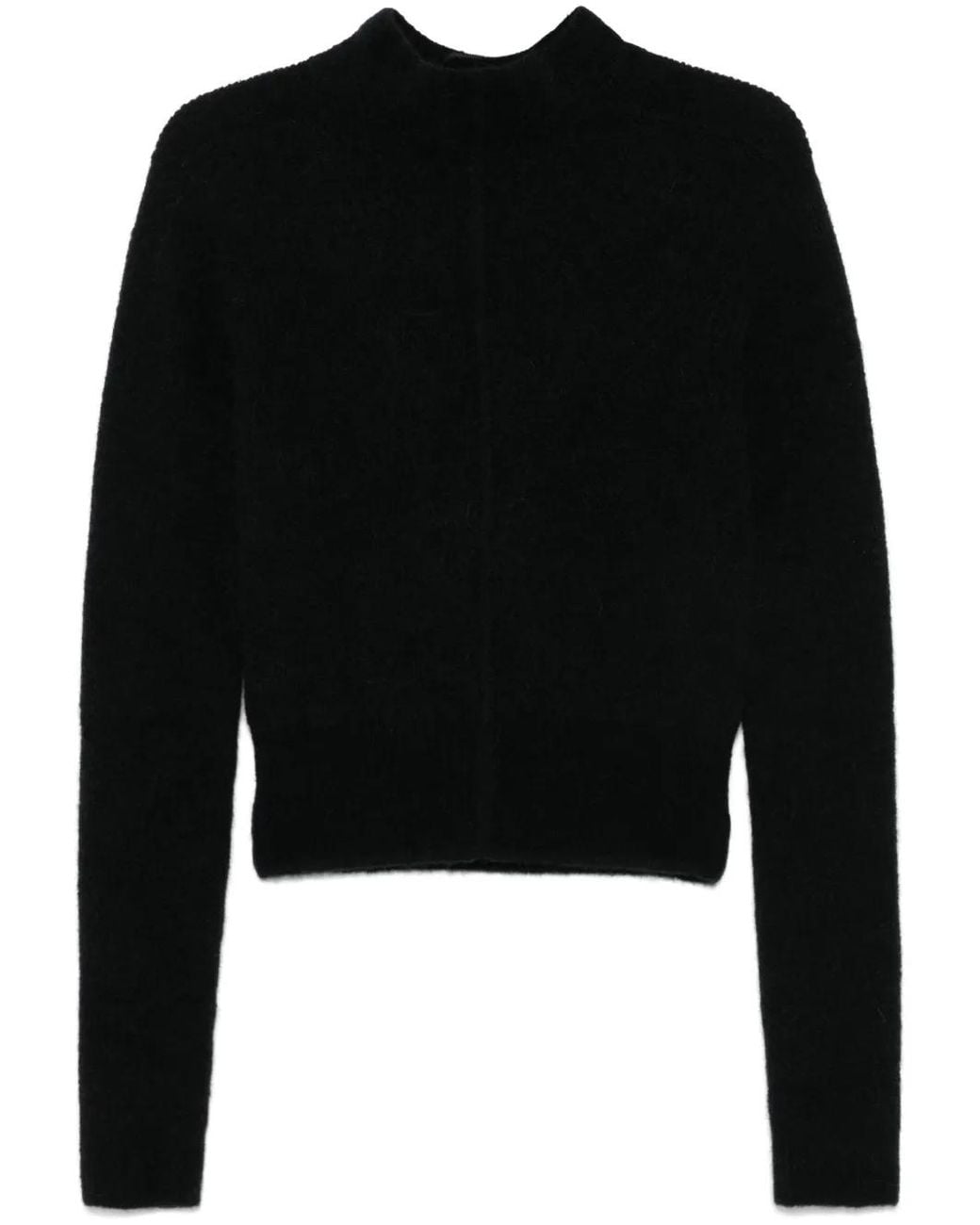 Rick Owens Black Headon Sweater