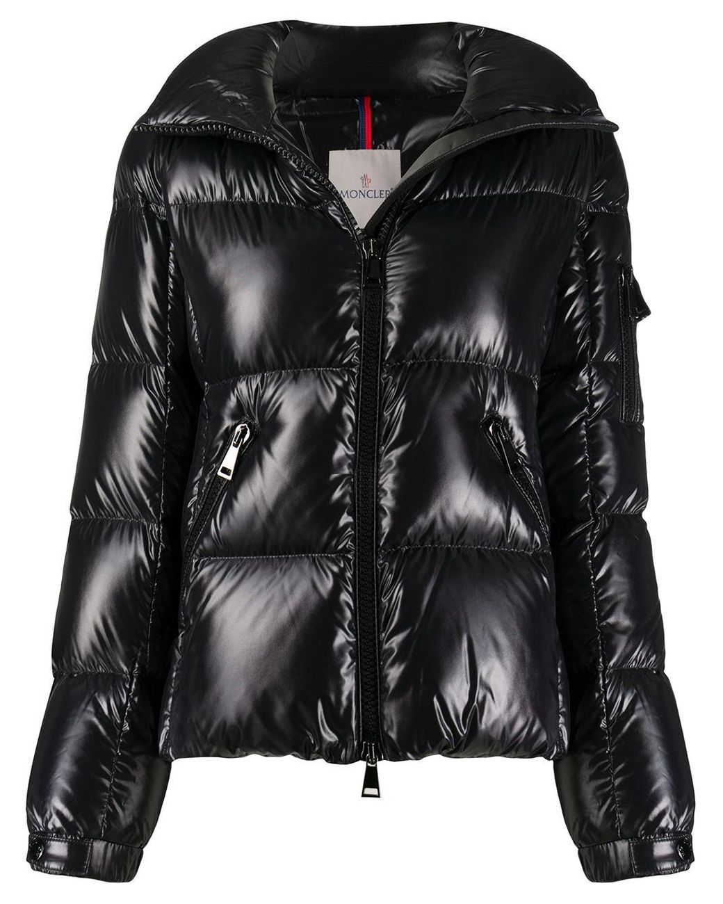 Moncler Zip-up Padded Jacket in Black - Save 16% - Lyst