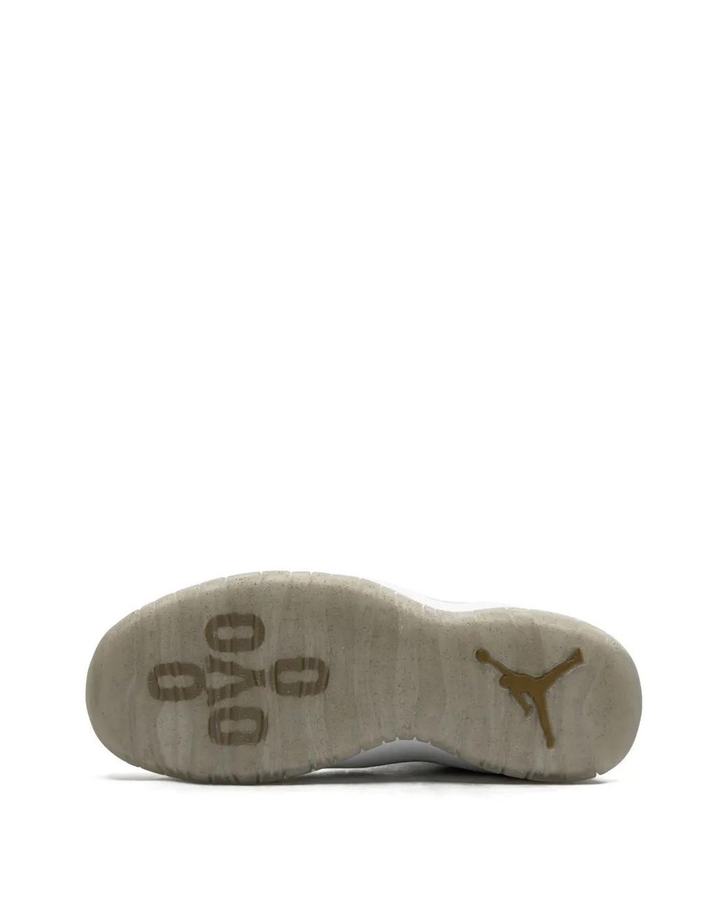 Nike White X Ovo Air 10 Retro Sneakers