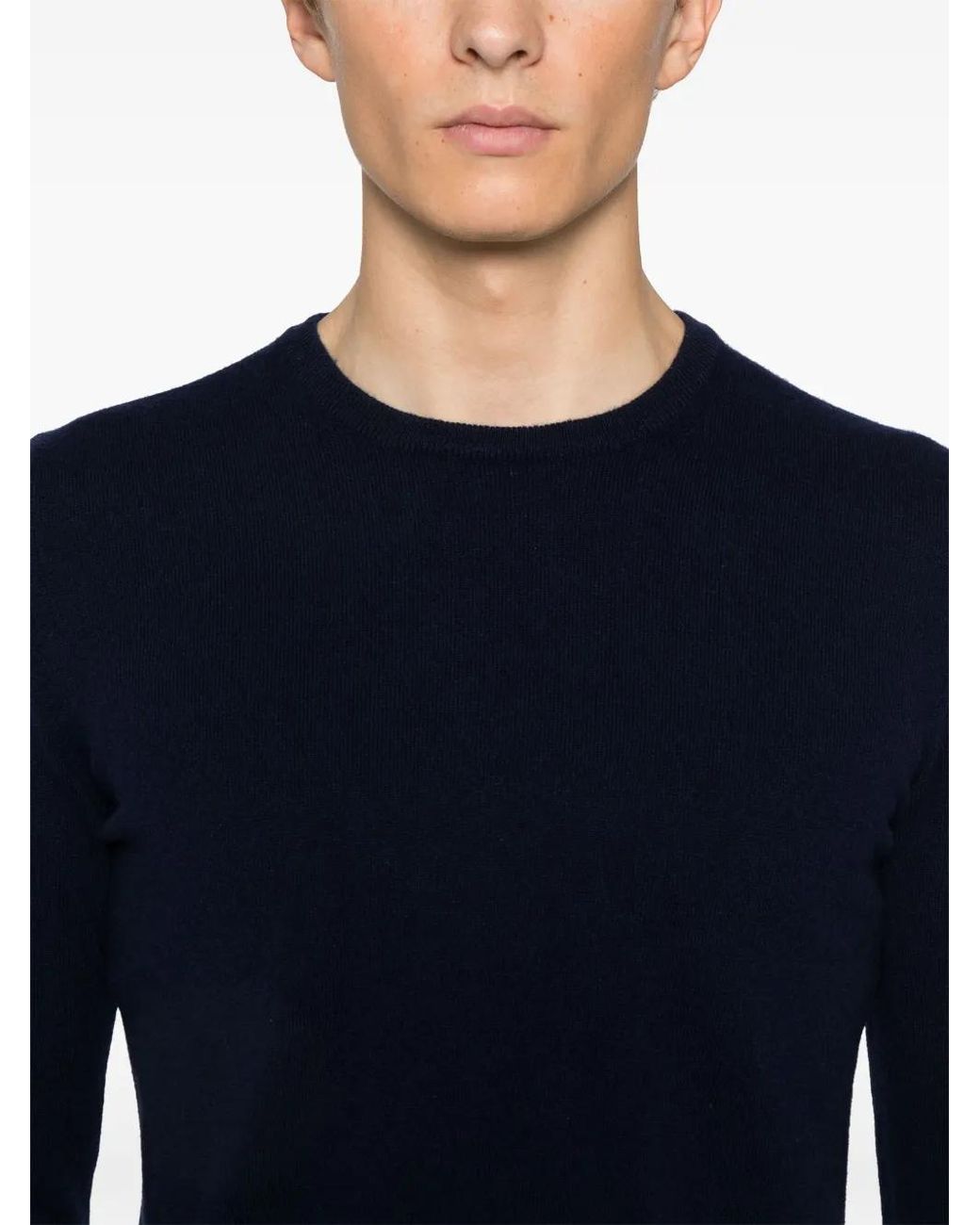Fedeli Blue Argentina Sweater for men