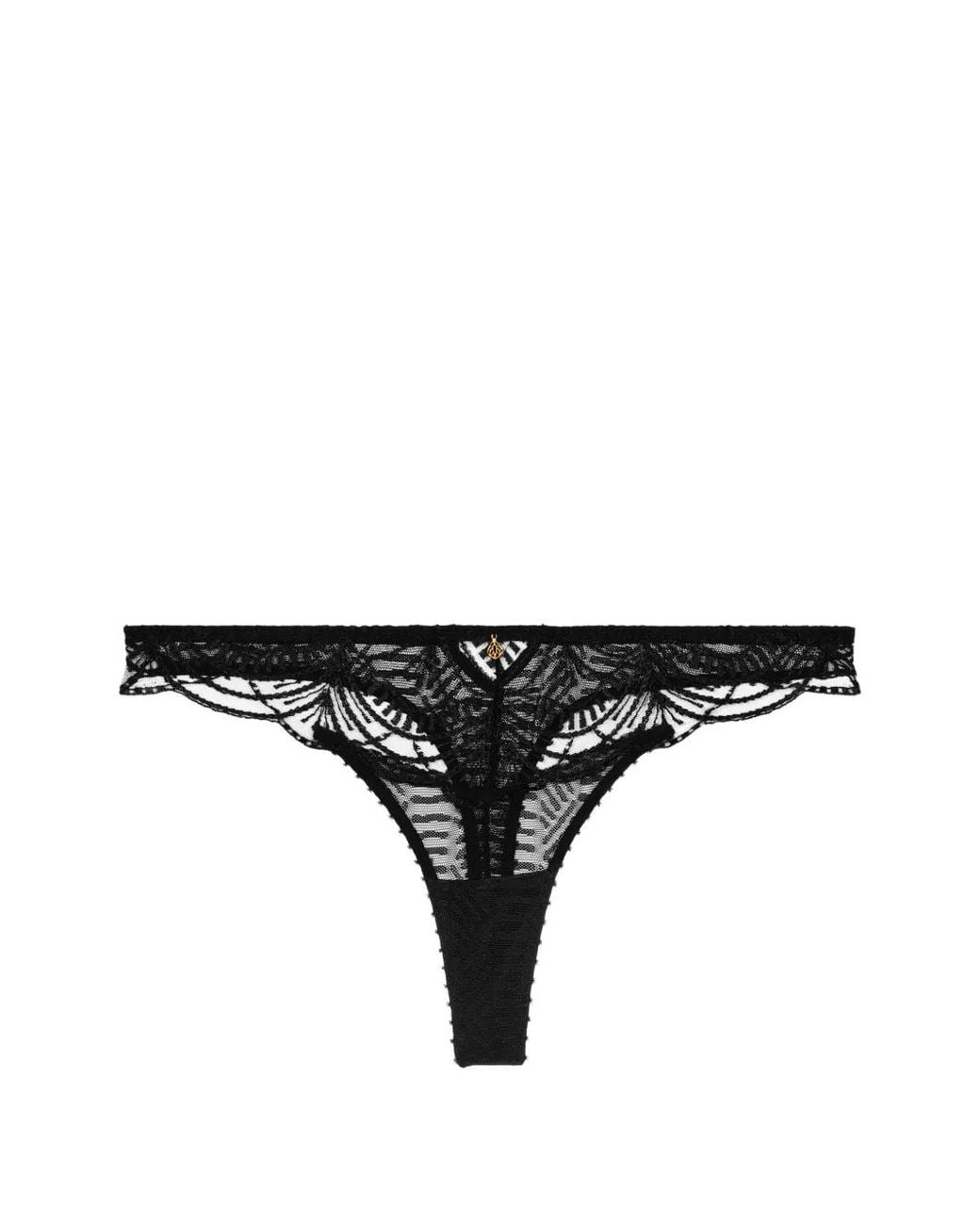 String Vibes Brodé Aubade en coloris Black