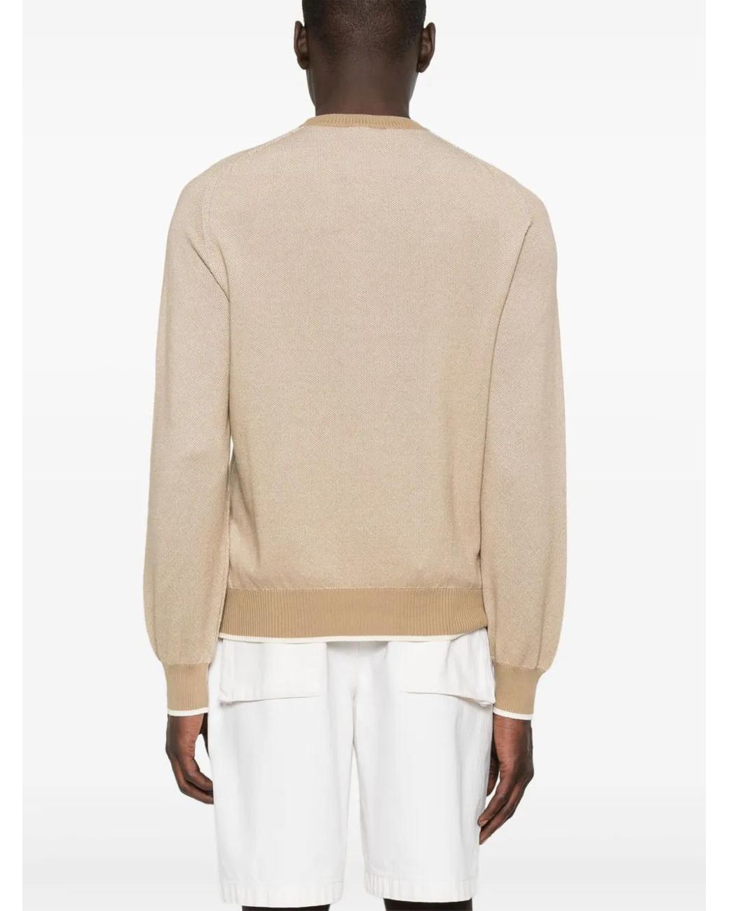 Canali Natural Cotton Sweater for men