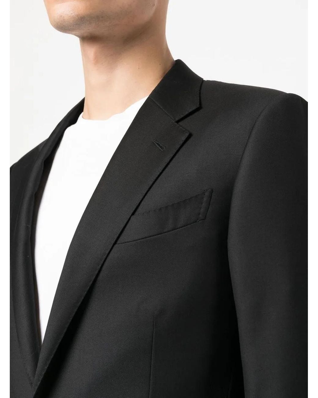 Zegna Black Trofeo Wool Single-Breasted Suit for men