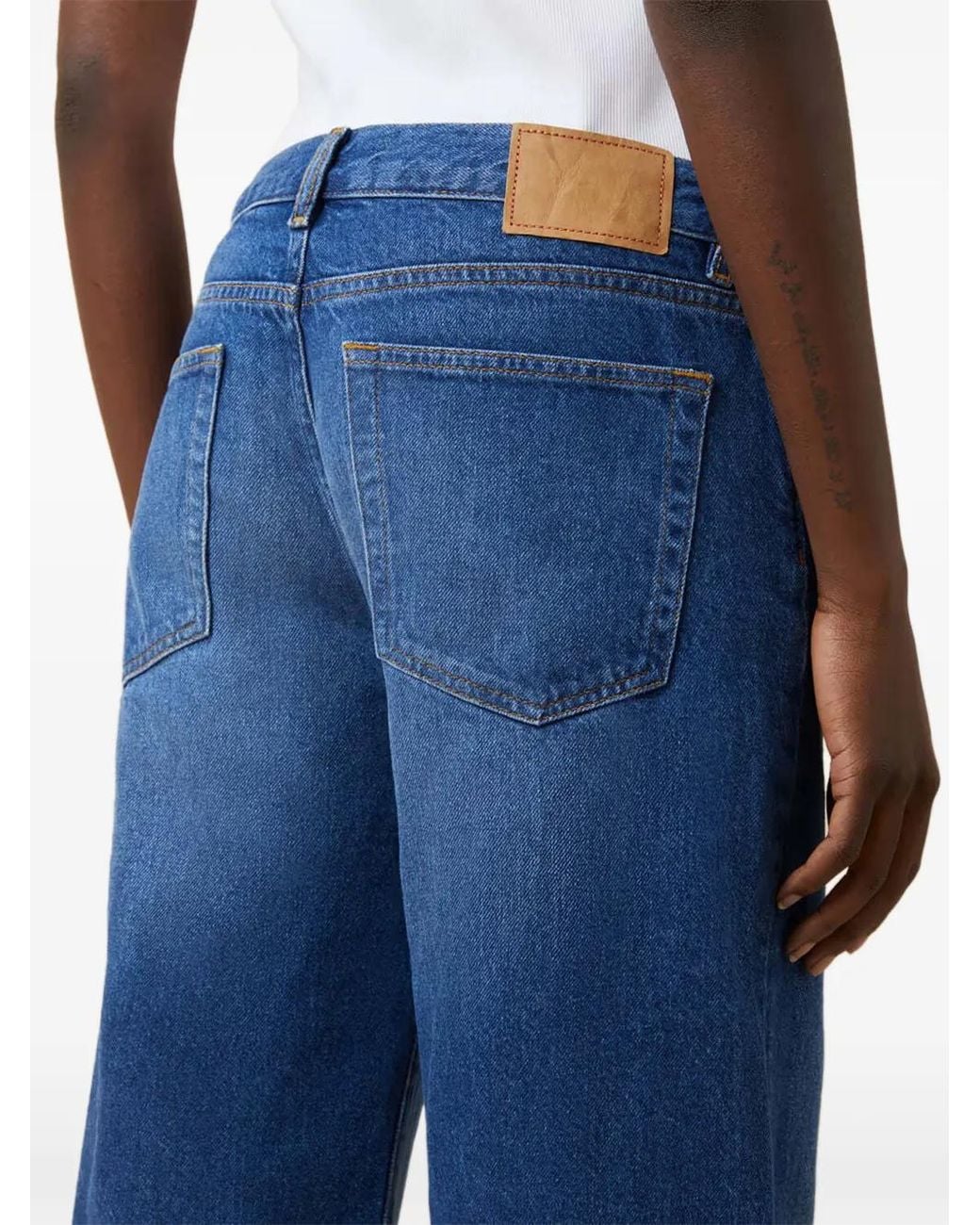 Jeanerica Blue Kyoto Low-Waist Jeans