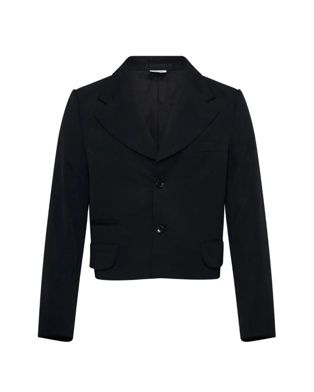 Comme des Garçons Blue Notched-Lapels Blazer for men
