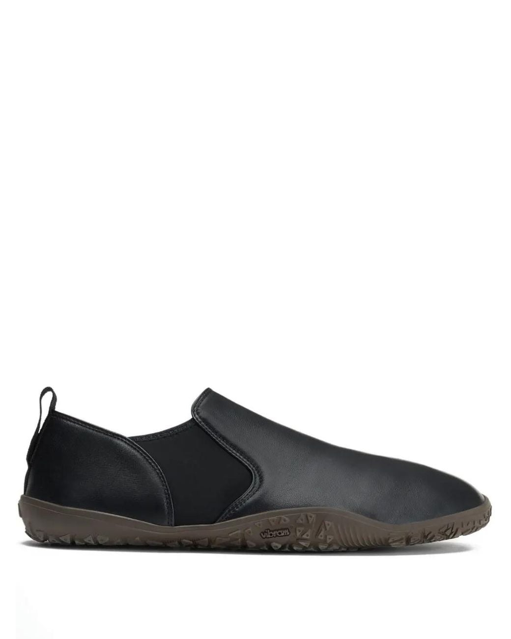 Lemaire Black Leather Glove Slip On Loafers for men
