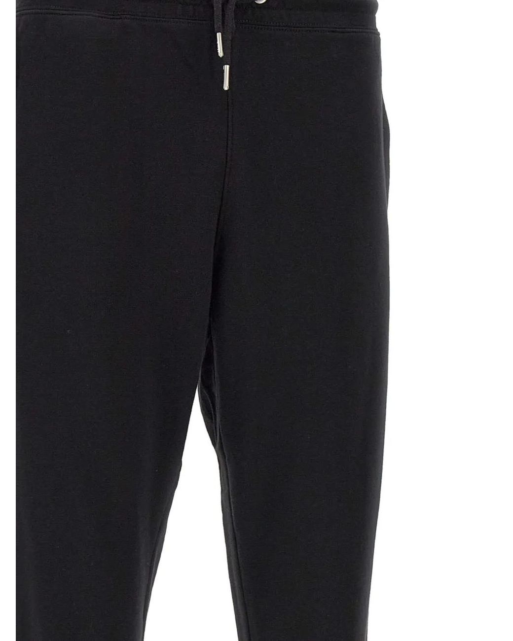 Sun 68 Blue Basic Elasticated-Waist Logo Track Pants for men