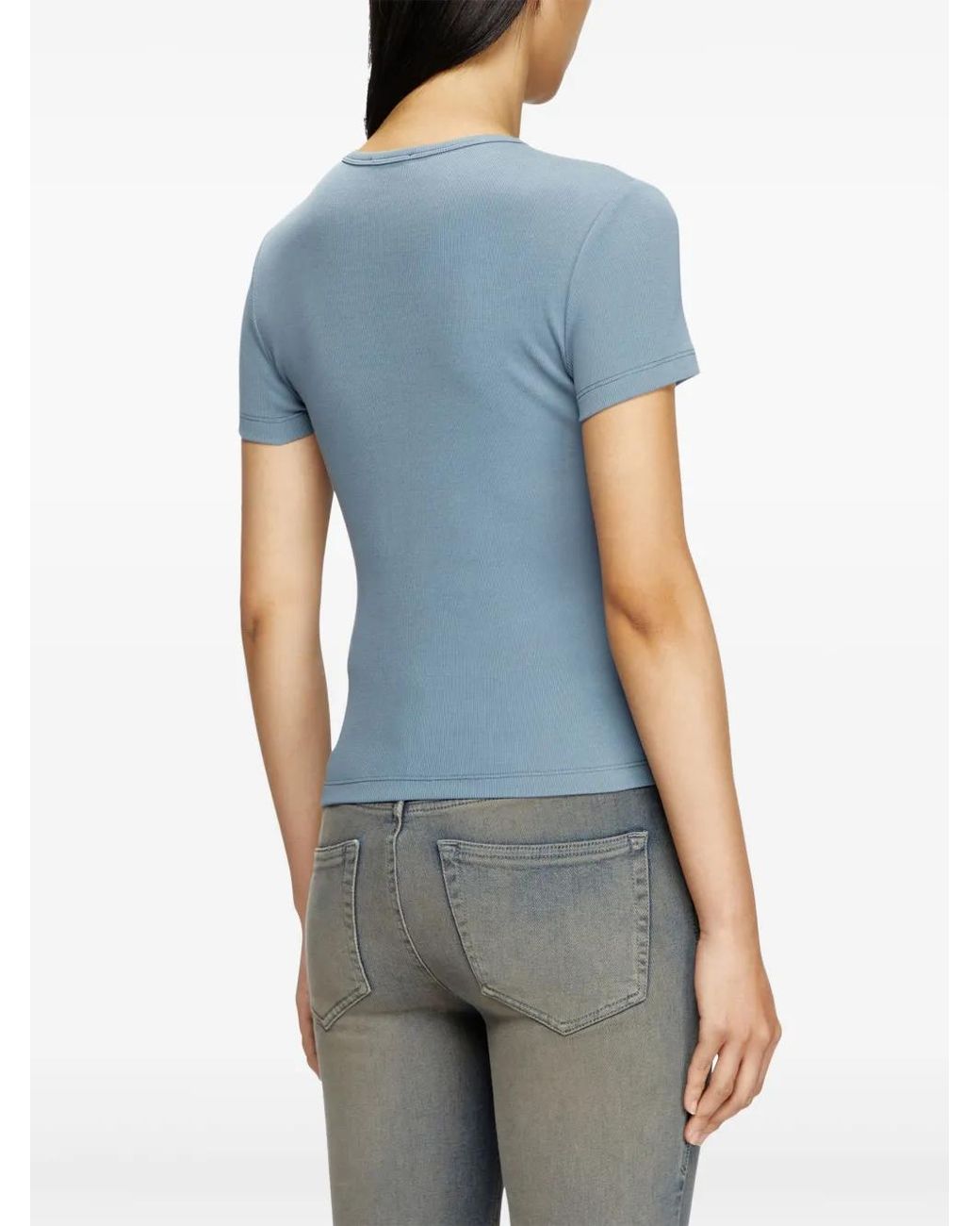 DIESEL Blue T-Shirts And Polos