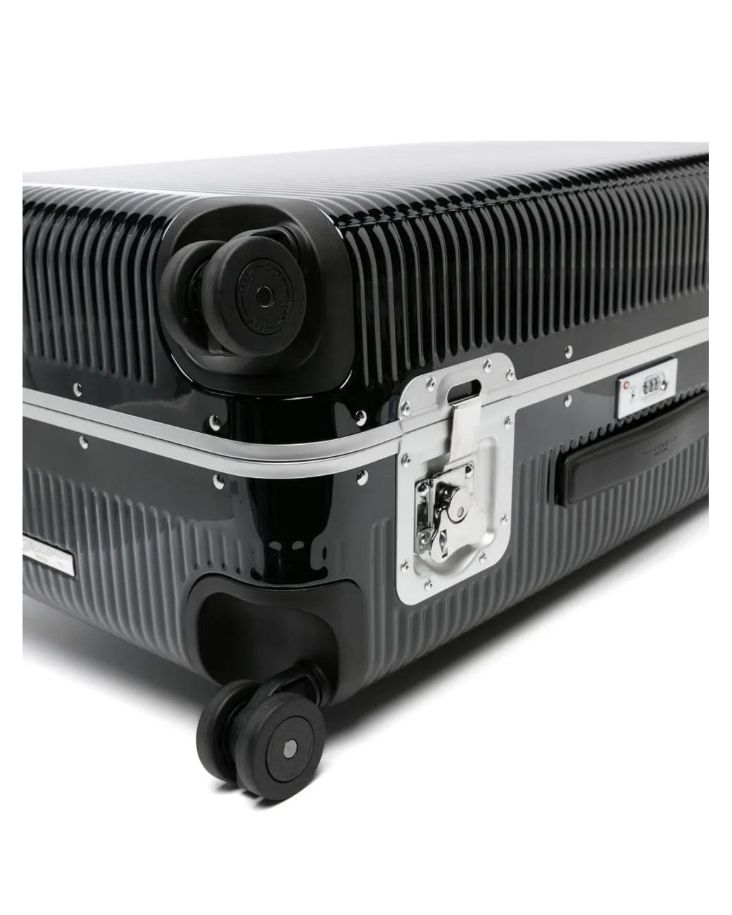 Fpm Milano Black Bank Light Spinner 76 Suitcase