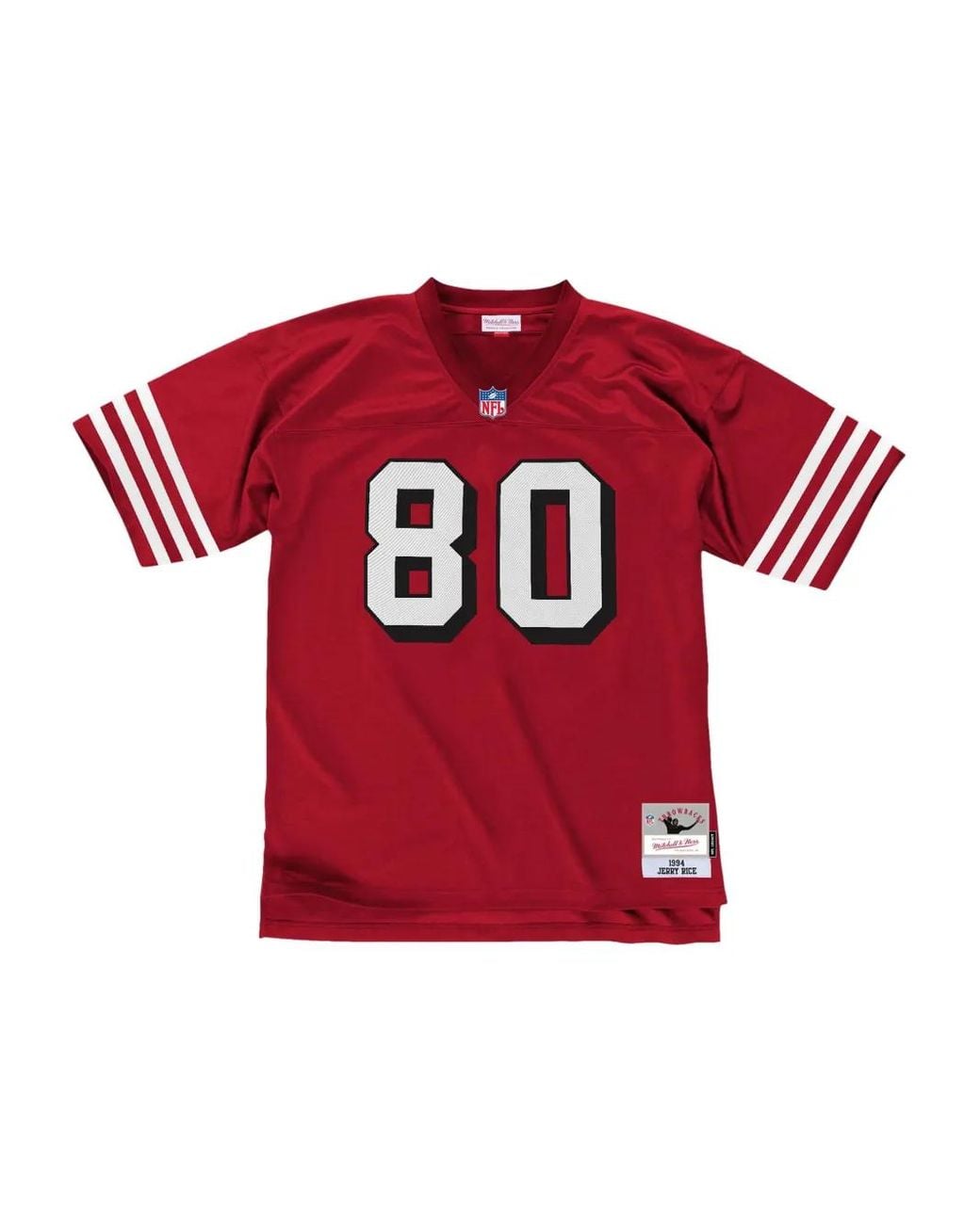 Mitchell & Ness Red Jerry Rice Nfl San Francisco 49Ers 1994 Legacy T-Shirt for men