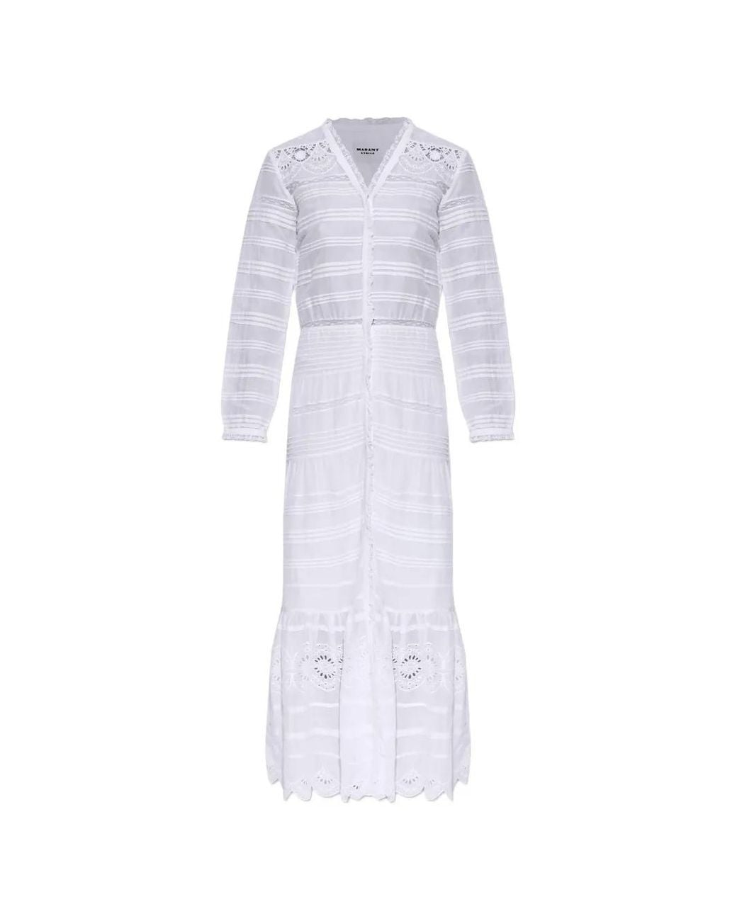 Isabel Marant White Daniva Dress