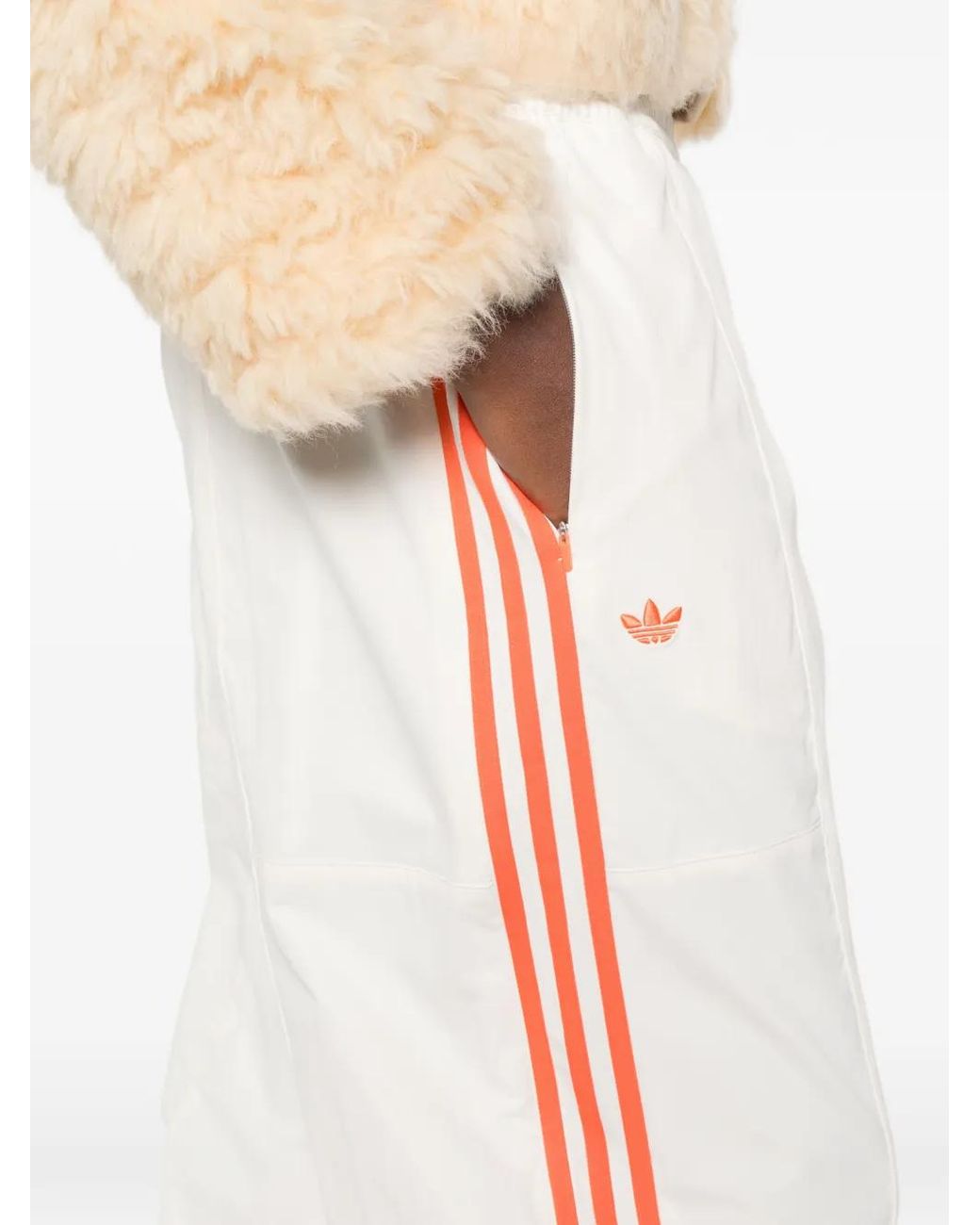 Adidas White X Miaou Pantalon De Jogging À Logo Brodé