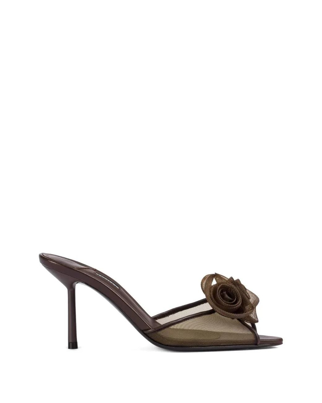 Le Silla Brown Rose Mules