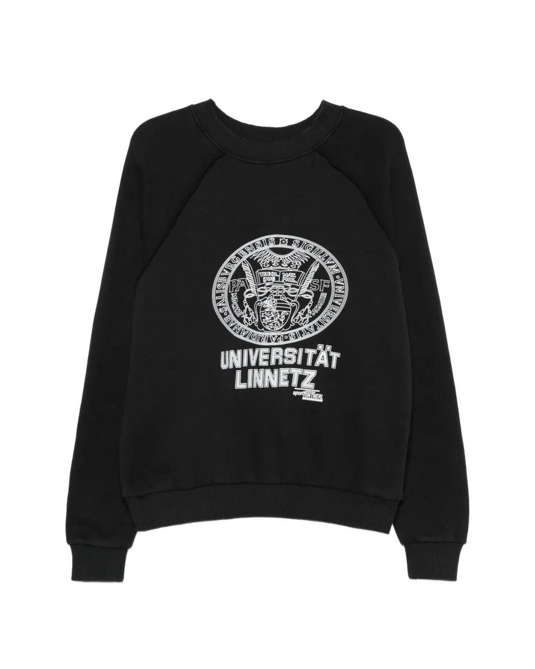 ERL Black Graphic-Print Sweatshirt for men