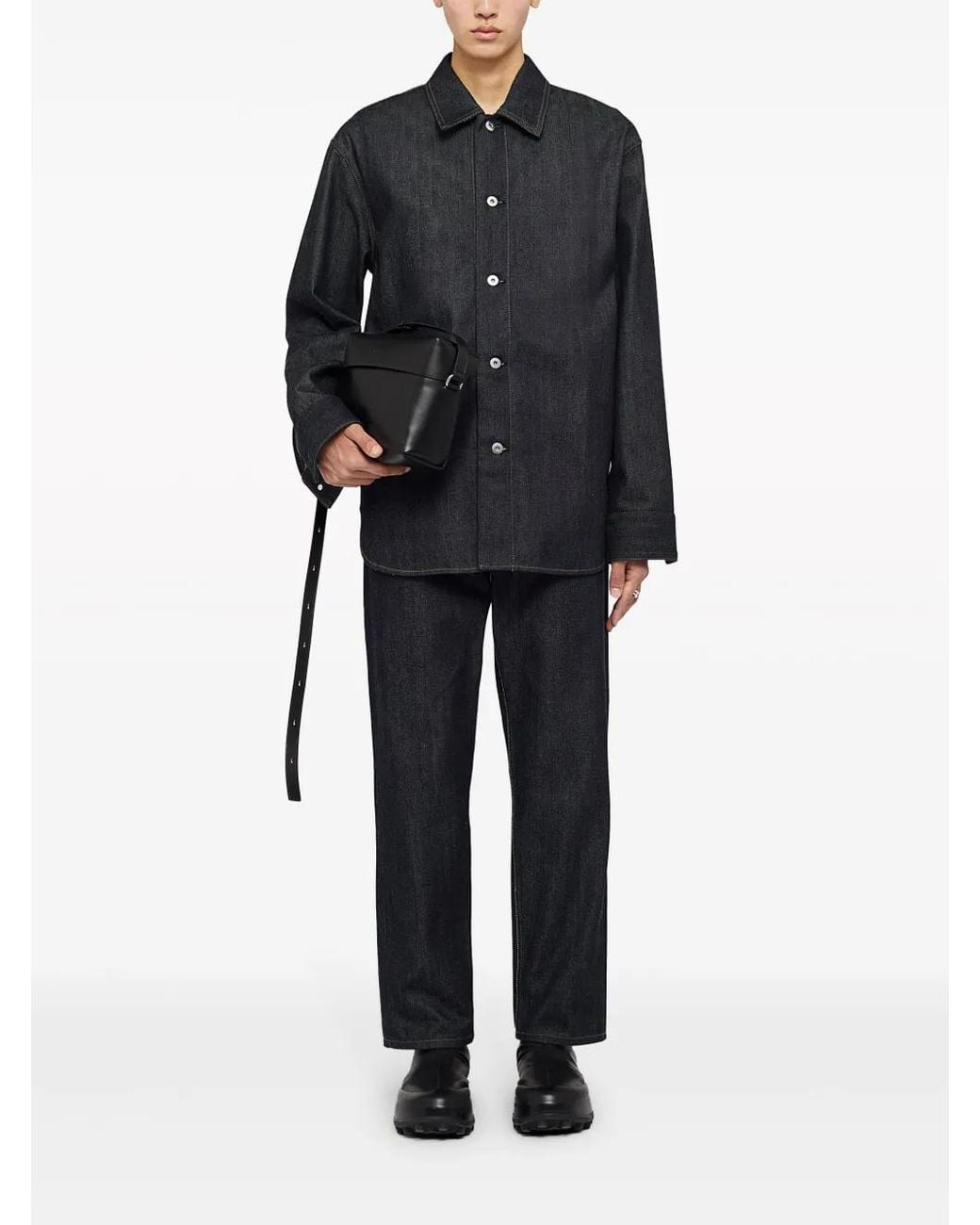 Jil Sander Black Shirts for men