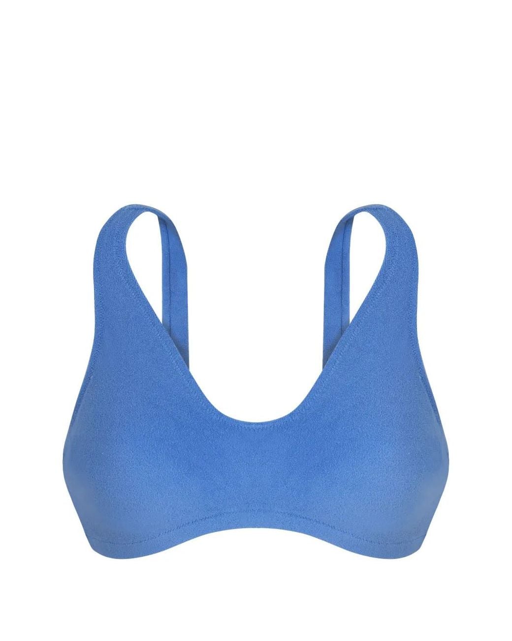 Vilebrequin Blue Terry Bikini Top