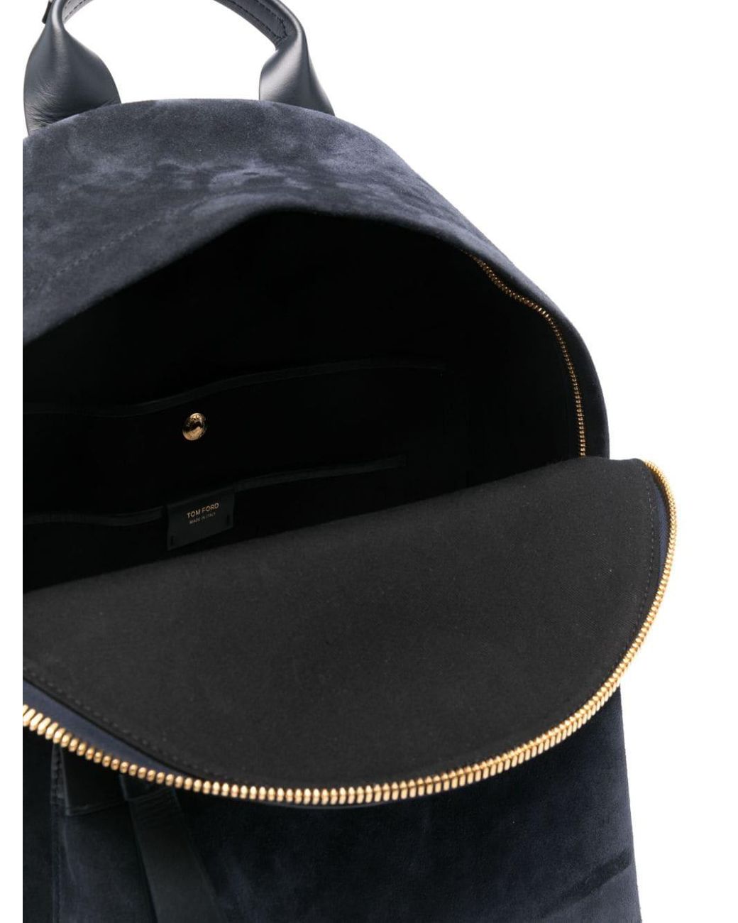 Blue suede backpack hotsell