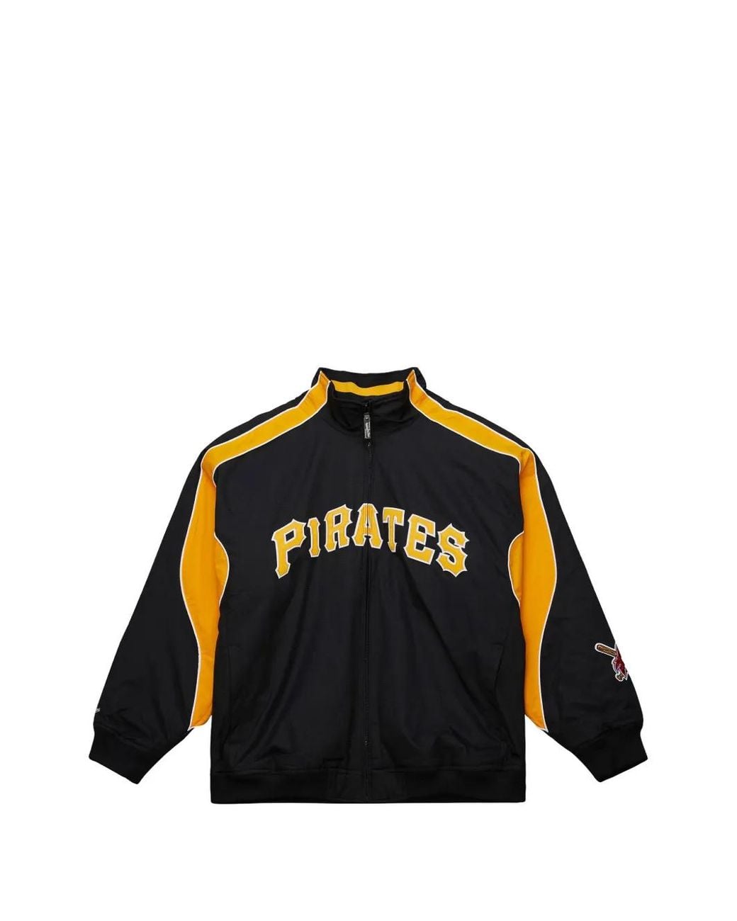Mitchell & Ness Black Mlb Pirates 2005 Cooperstown Baseball Jacket for men