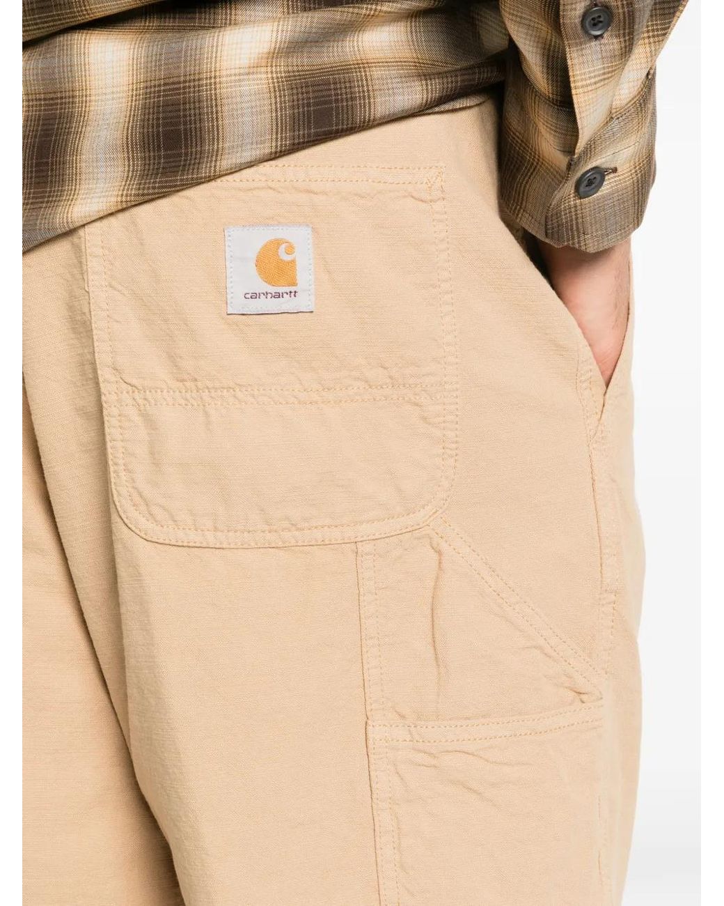Carhartt Natural "Walter Leon" Single Knee Shorts for men