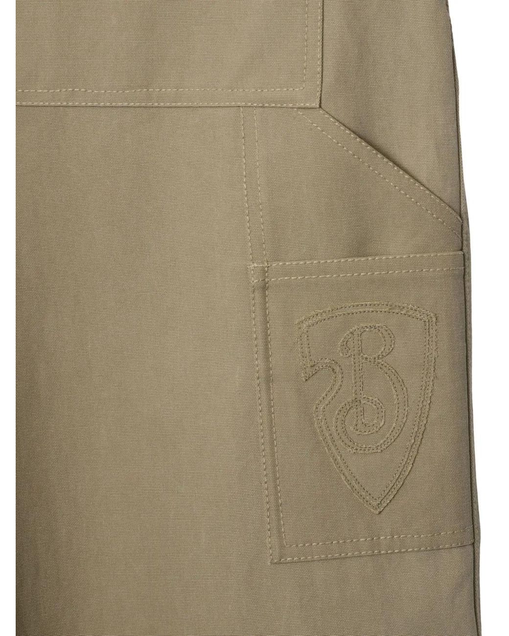 Burberry Natural Comfortable Fit Trousers for men
