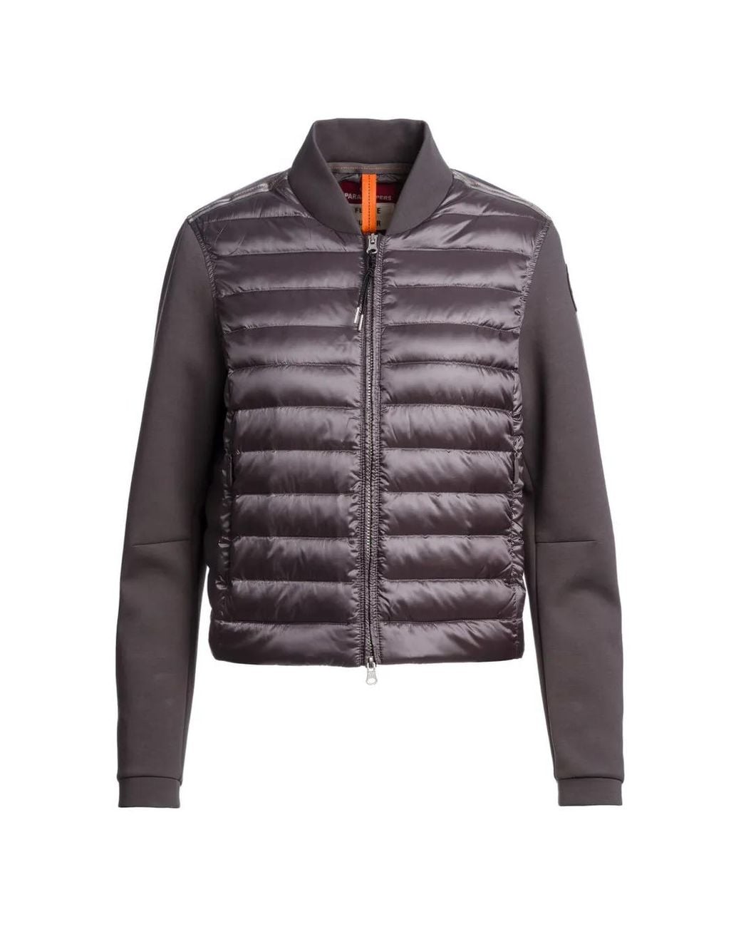 Parajumpers Purple Kalysta Quilted Hybrid Jacket