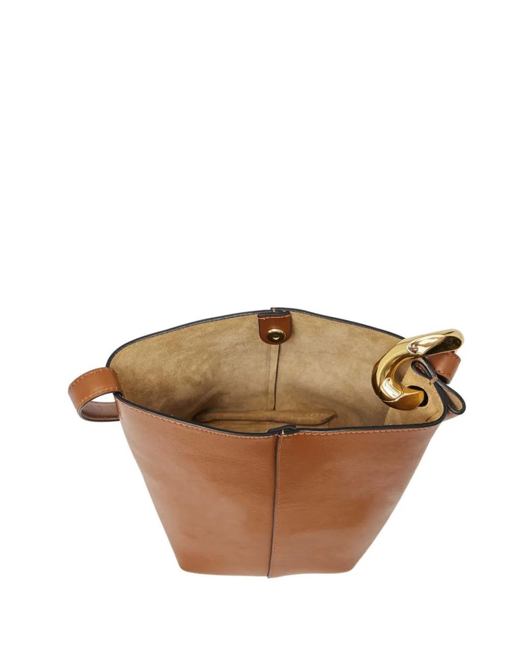 J.W. Anderson Brown Small Corner Bucket Bag