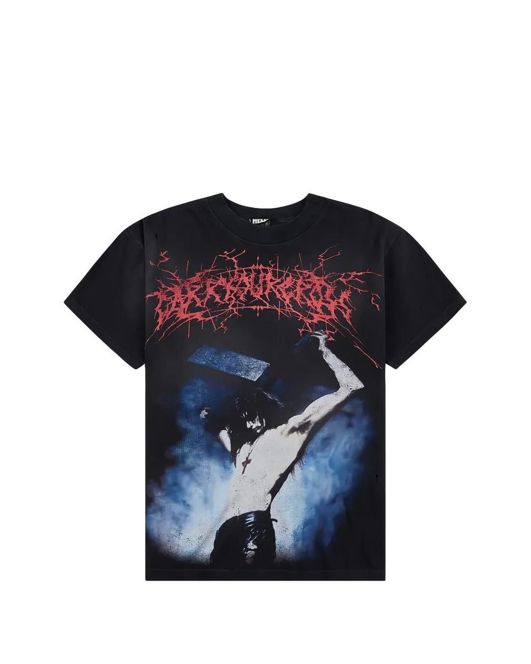 Camiseta Estampada HELLSTAR de hombre de color Blue