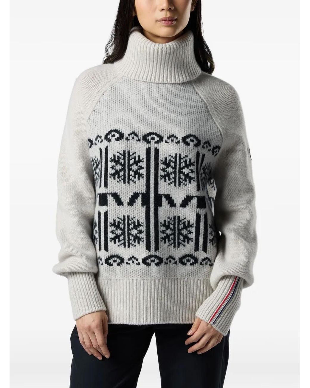 Rossignol Gray Patterned Sweater