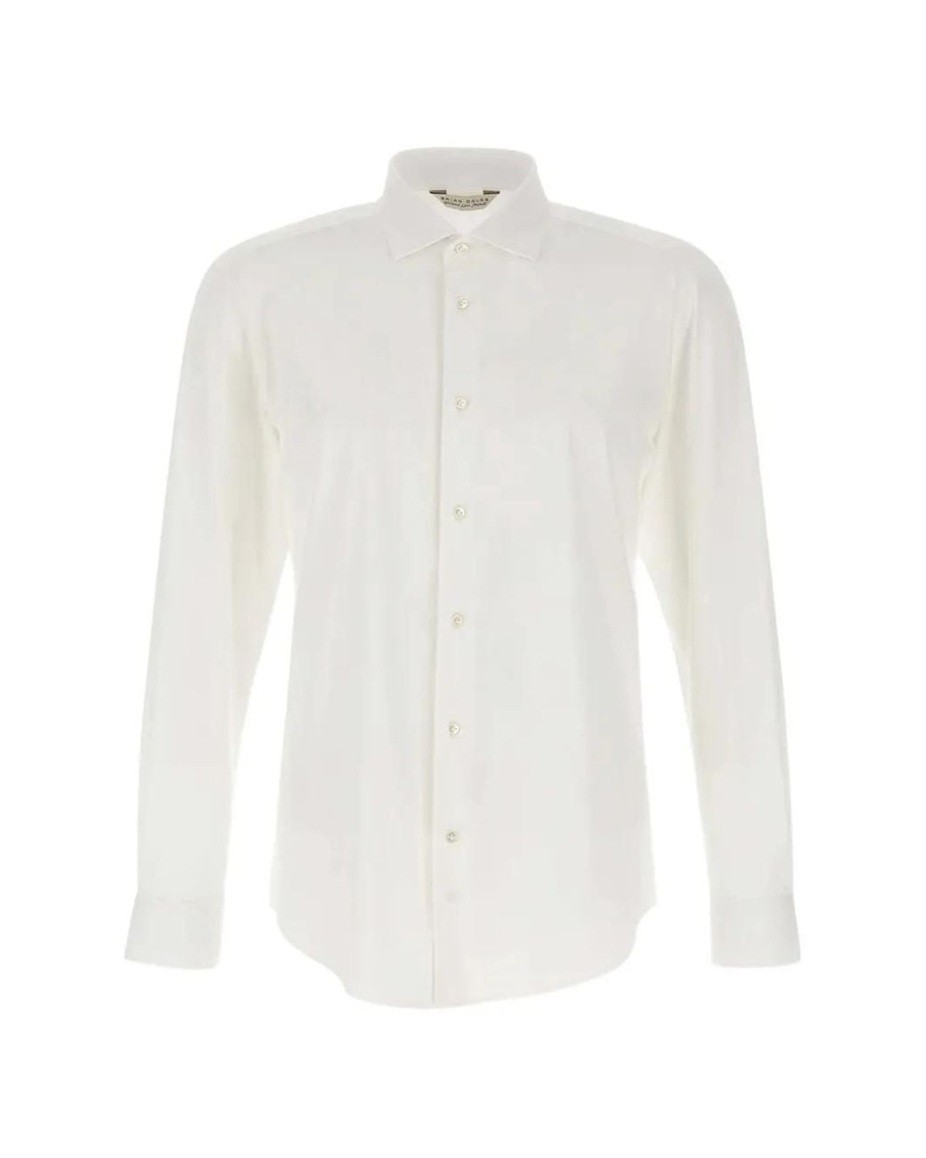Brian Dales White Button Shirt for men