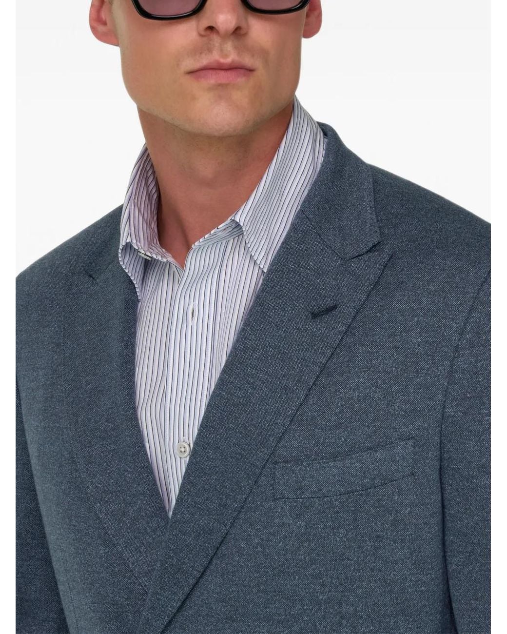 Blazer Doppiopetto Brooklyn di Boggi in Blue da Uomo