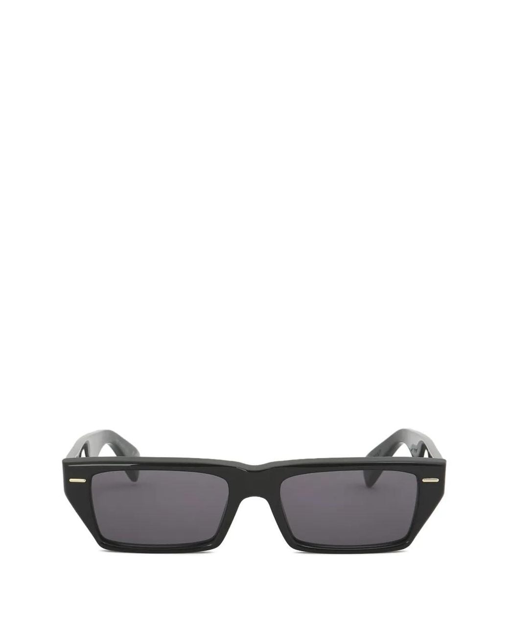 Marni Gray Rectangle-Frame Sunglasses