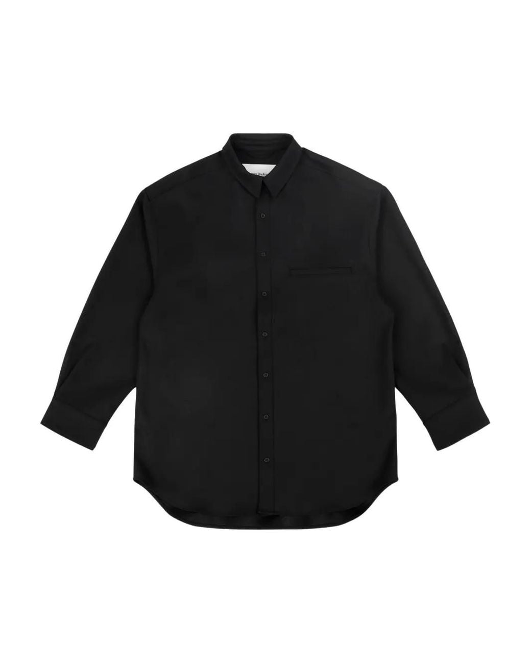 Entire studios Black Long-Sleeve Shirt