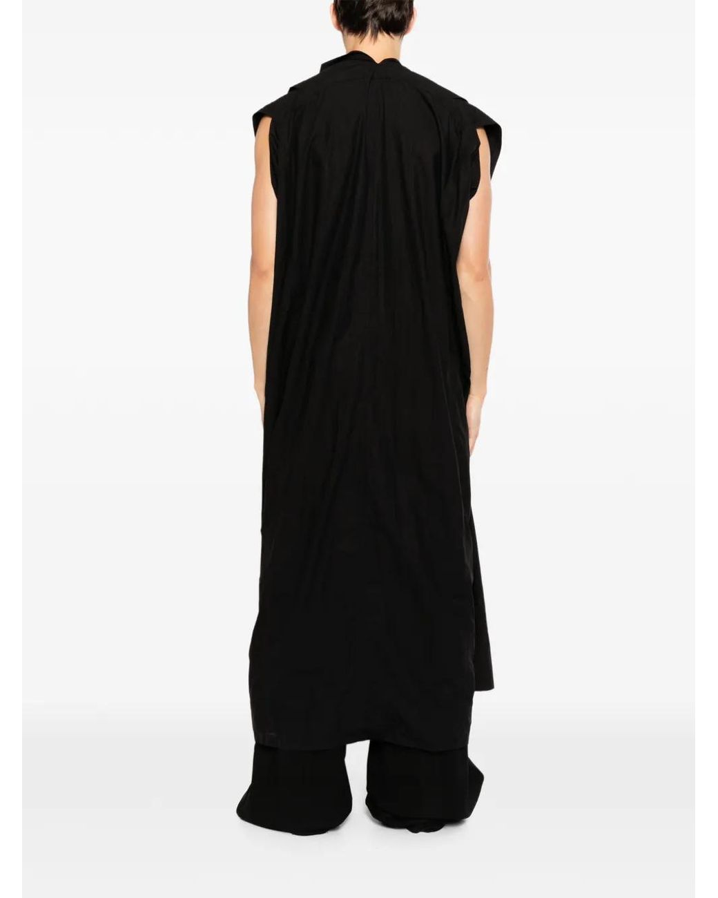 Julius Black Monk Shirt for men