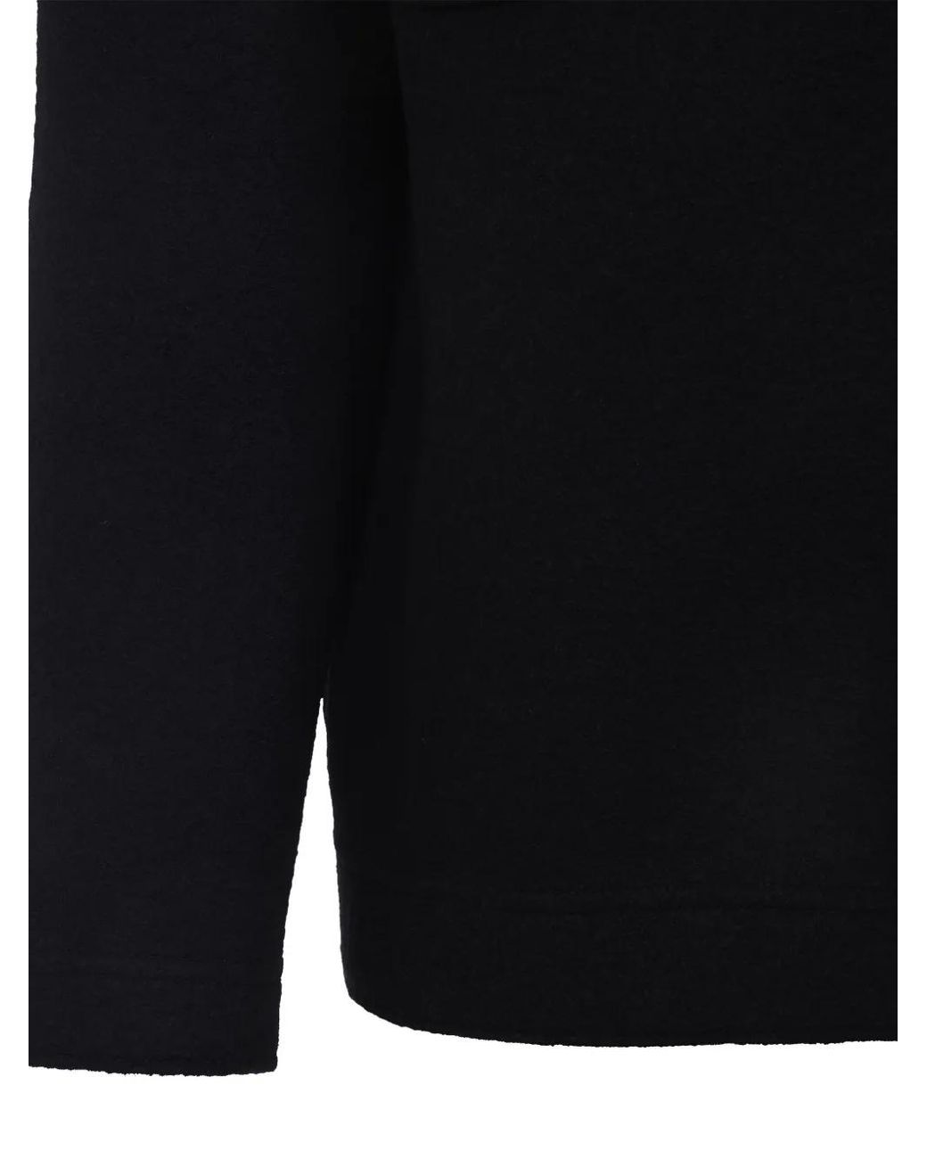 Stone Island Blue Patch-Pocket Wool Shirt for men