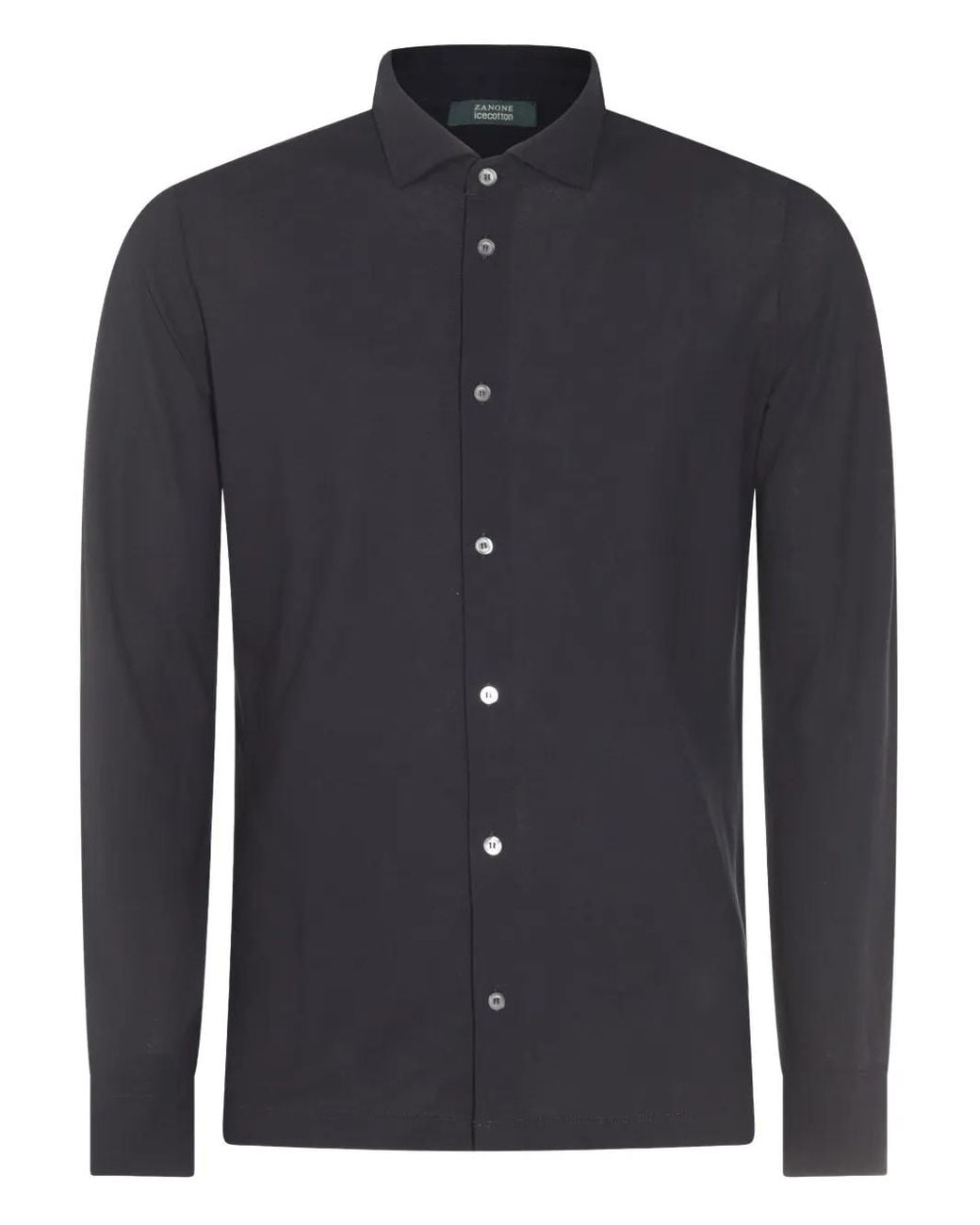 Zanone Button-Up Overhemd in het Blue voor heren